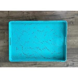 Distressed wood rustic tray 23”x16”